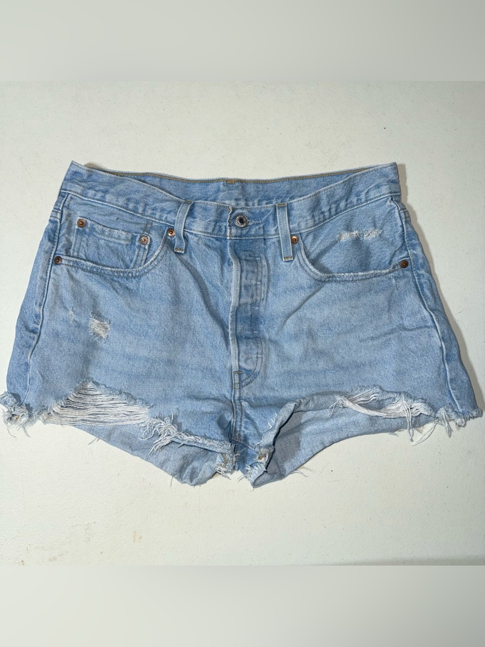 Levi’s 501 Button Fly Denim Shorts